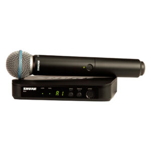 Shure BLX24-SM58 Micrófono Inalámbrico de Mano