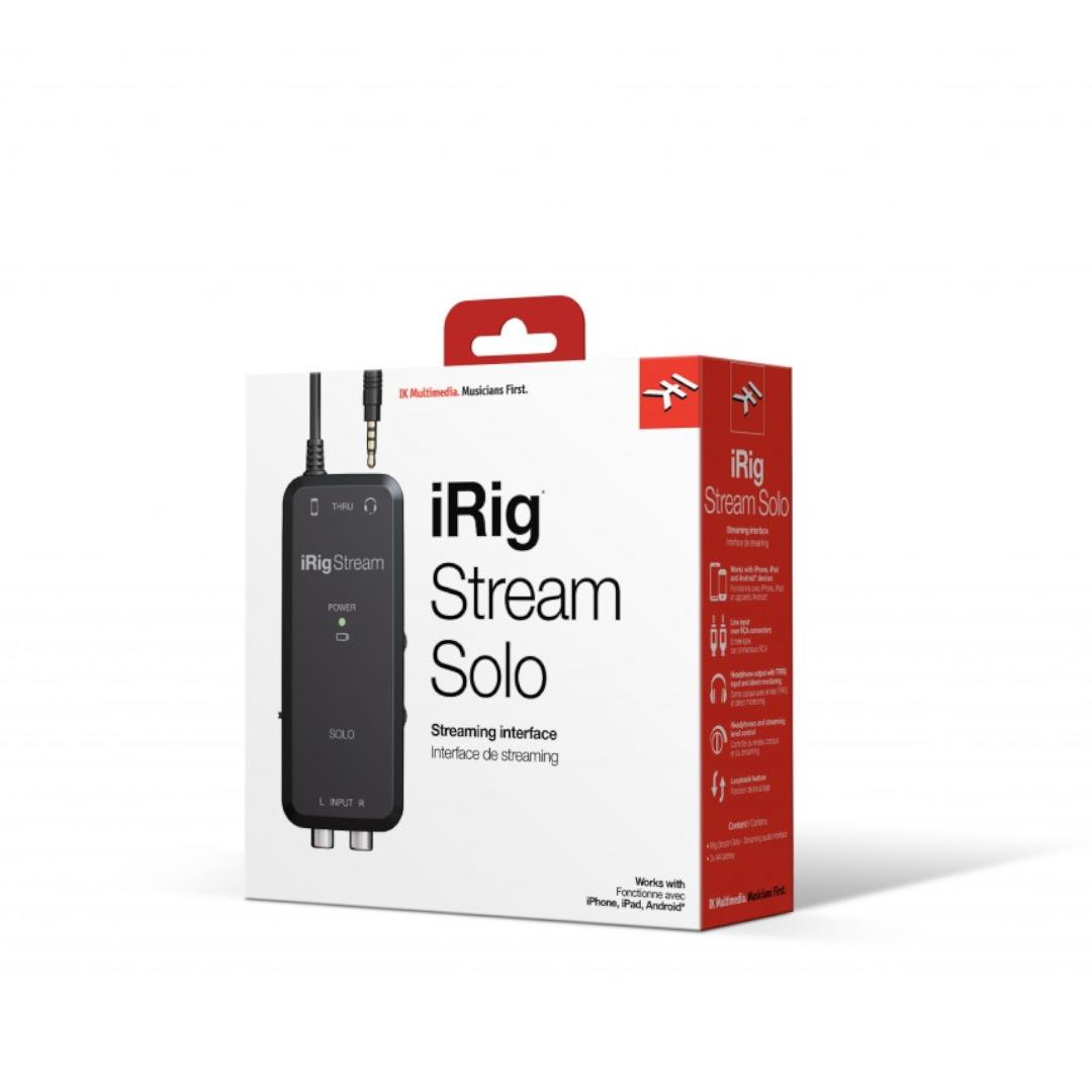 IK Multimedia IRIG STREAM SOLO Interfaz de Audio para Transmisión - Imagen 3