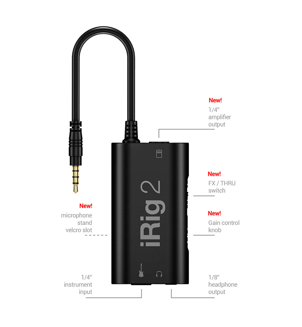 IK Multimedia IRIG-2 Interfaz Analógica de Guitarra - Imagen 3