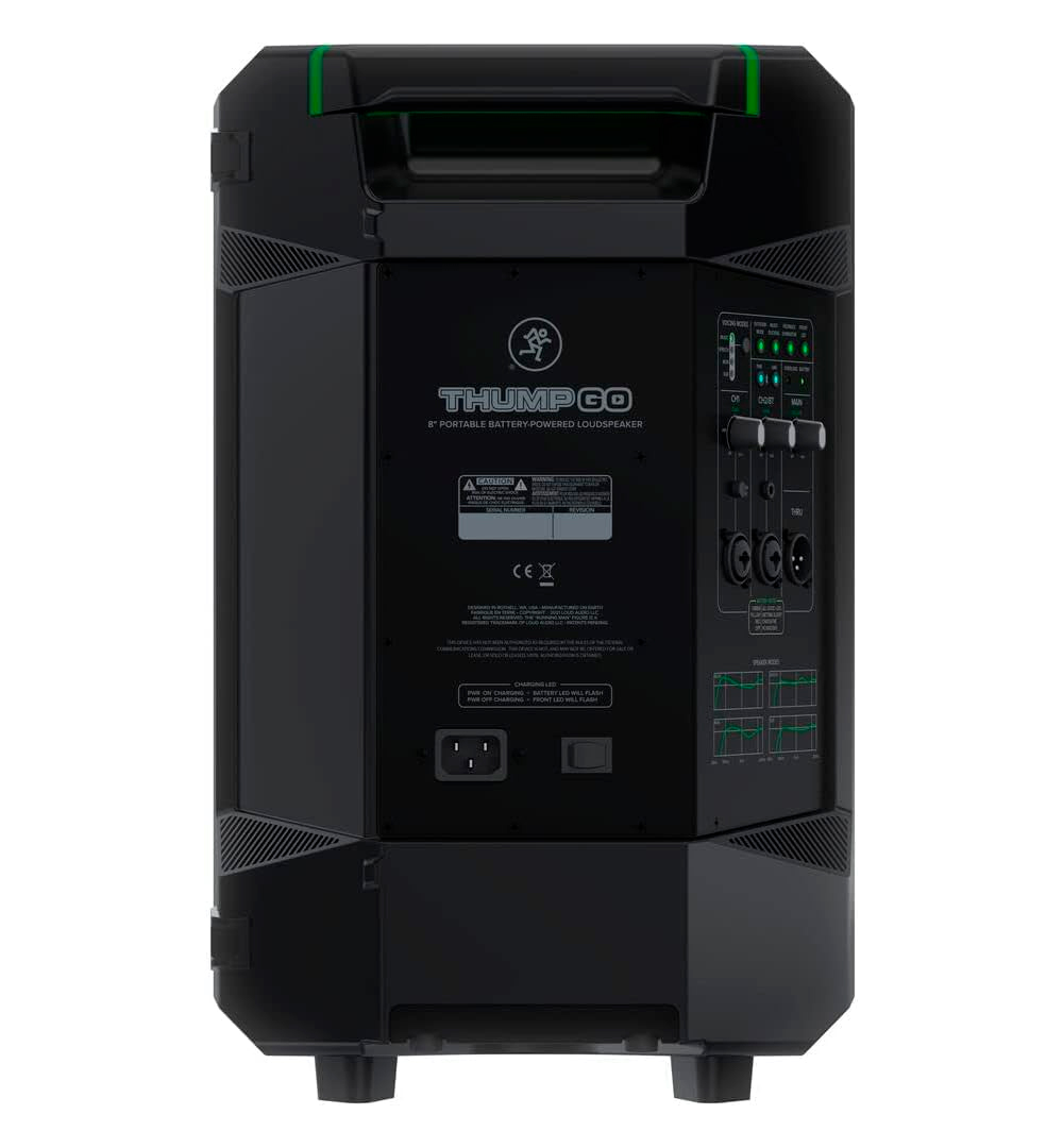 Mackie THUMP-GO Corneta Portatil Amplificada 8" con Batería - Imagen 2