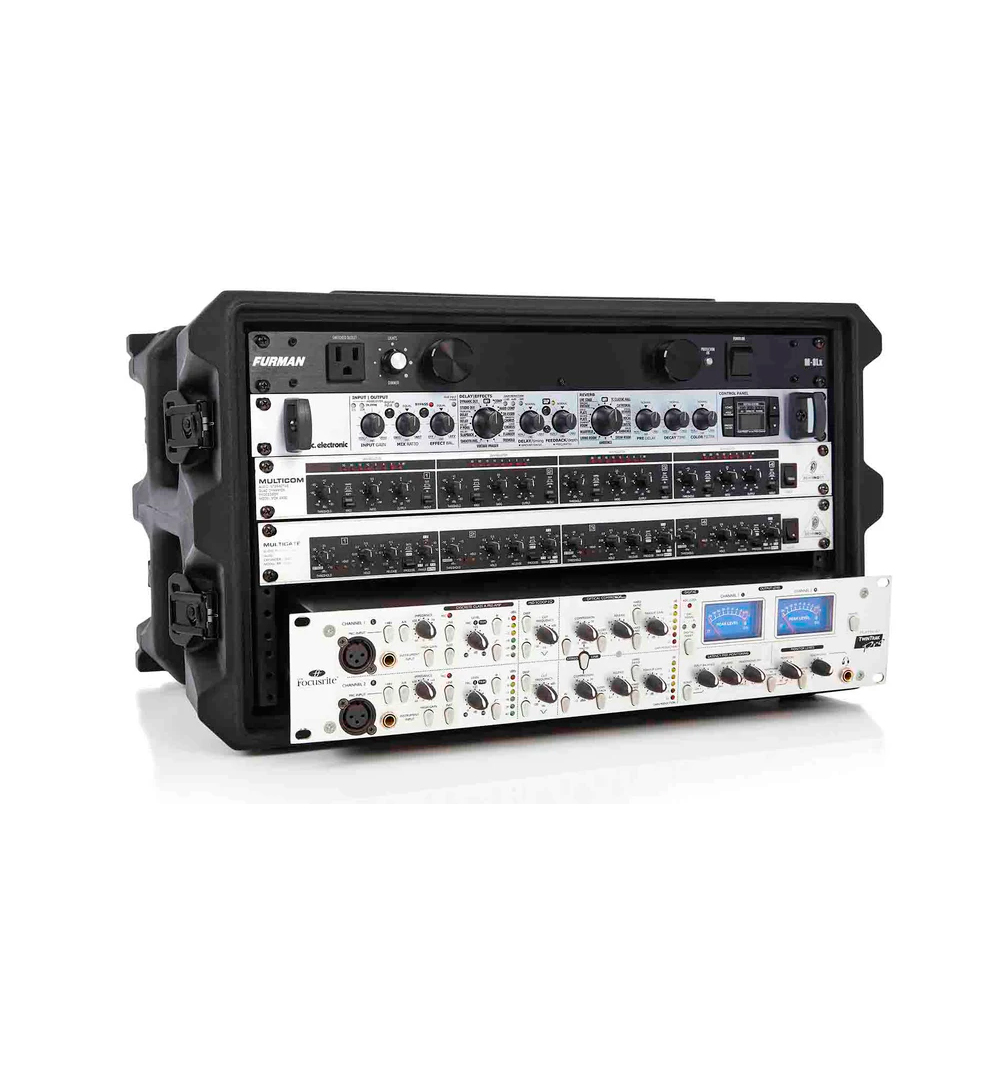 Gator G-PRO-6U-13 Rack de 6 Espacios Moldeado Para Procesos