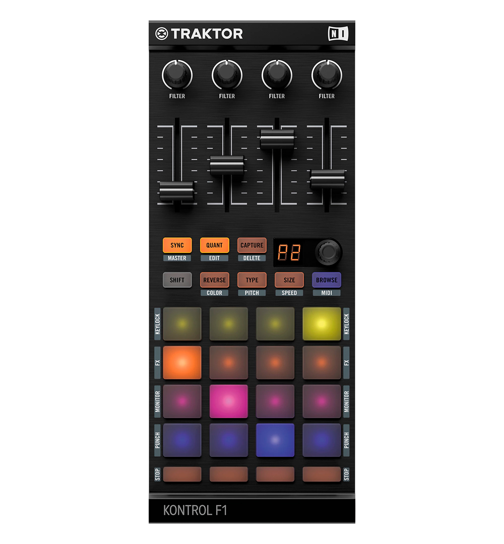 Native Instruments TRAKTOR KONTROL-F1 Mezclador De Audio