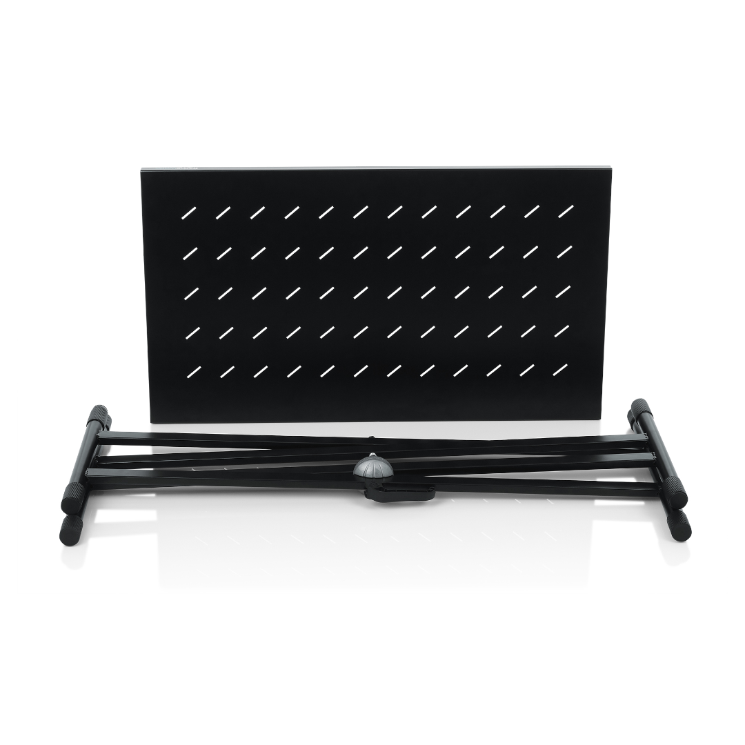 Gator GFW-UTL-XSTDTBLTOPSET Mesa DJ y Soporte de Teclado Estilo X - Imagen 2