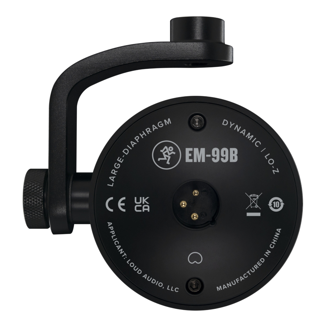 Mackie EM-99B Micrófono Dinámico para Transmisión y Podcasting - Imagen 3