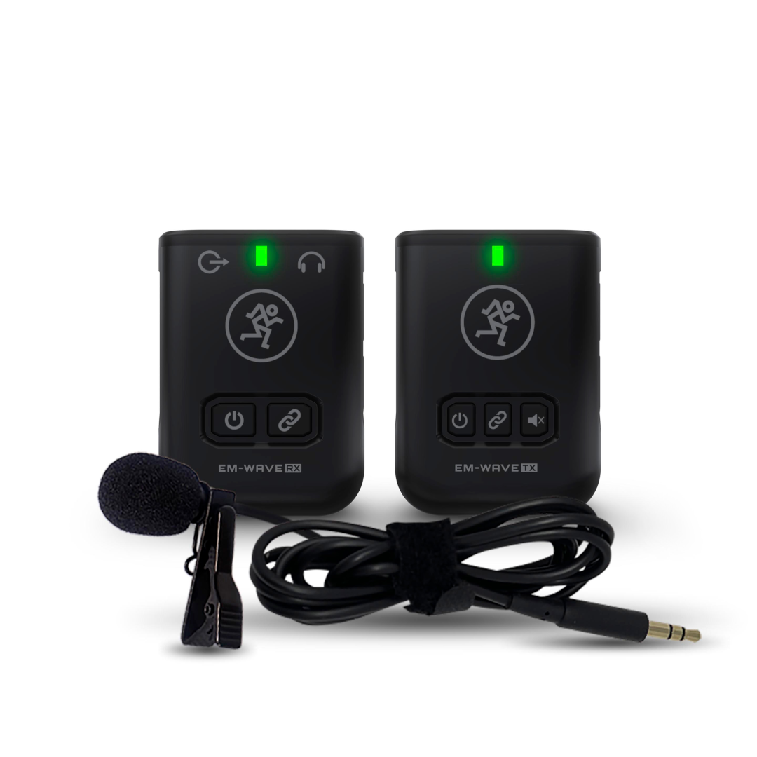 Mackie EM-WAVE LAV Sistema Inalámbrico de Microfono de Solapa