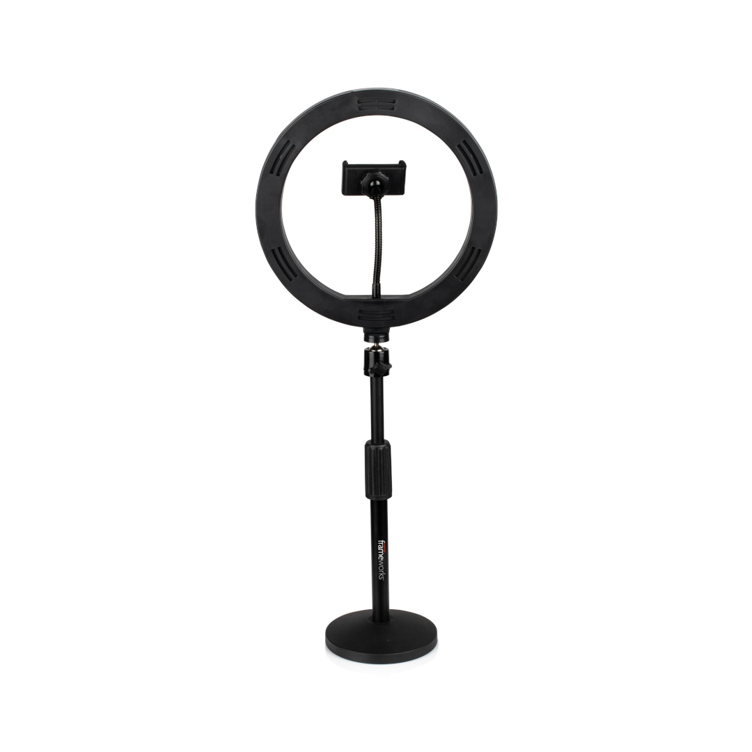 Gator GFW-RINGLIGHTDSKTP Aro de Luz con Soporte para Teléfono - Imagen 2