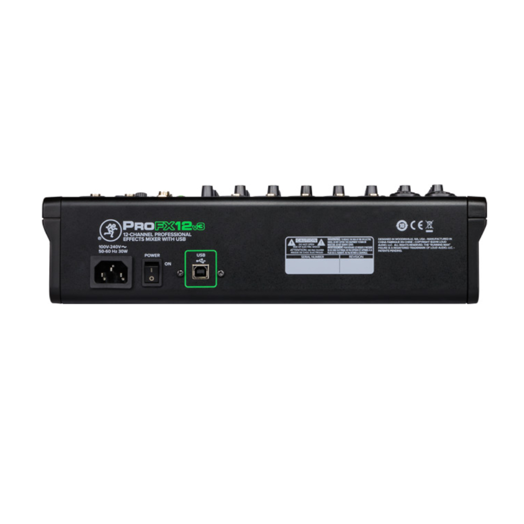 Mackie PRO-FX12V3 Consola Profesional de 12 Canales con USB y Efectos - Imagen 2