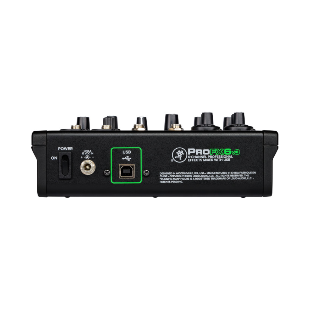 Mackie PRO-FX6V3 Consola Profesional de 6 Canales con USB y Efectos - Imagen 3