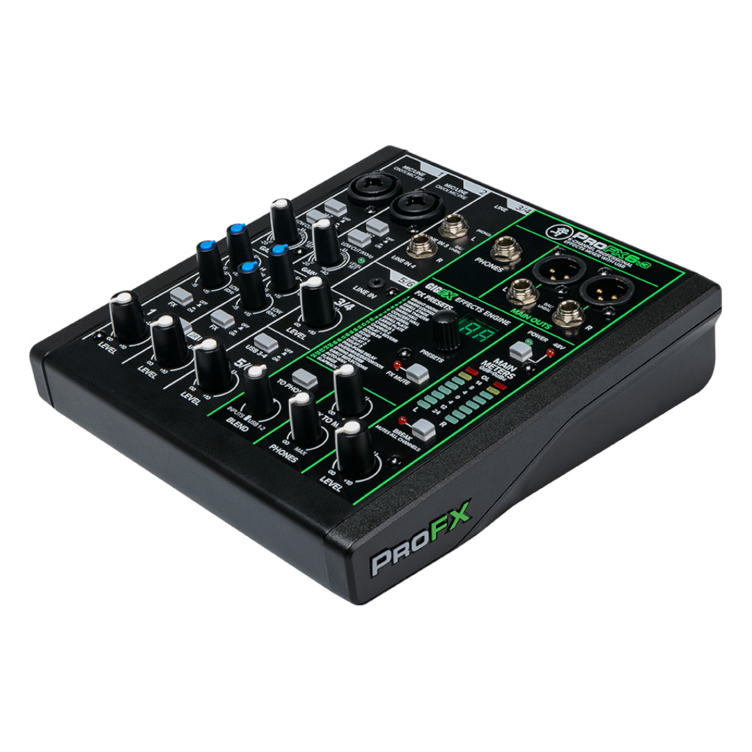 Mackie PRO-FX6V3 Consola Profesional de 6 Canales con USB y Efectos - Imagen 4