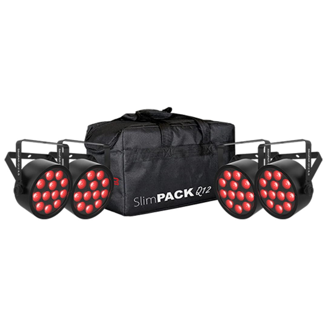 Chauvet SLIMPACK-Q12 ILS Kit de Iluminación Slim Par LED