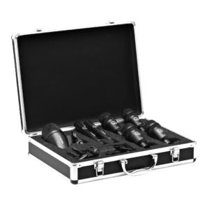 AKG DRUMSET-SESSION Kit Profesional de Micrófonos para batería (7 Piezas)