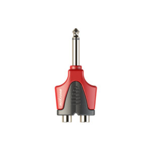 Roxtone RPAN335 Adaptador 1 Plug 1/4" Mono-2 RCA Hembra