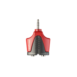 Roxtone RPAN360 Adaptador Estéreo 1 Plug 3.5mm-2 Plug 3.5mm Hembra