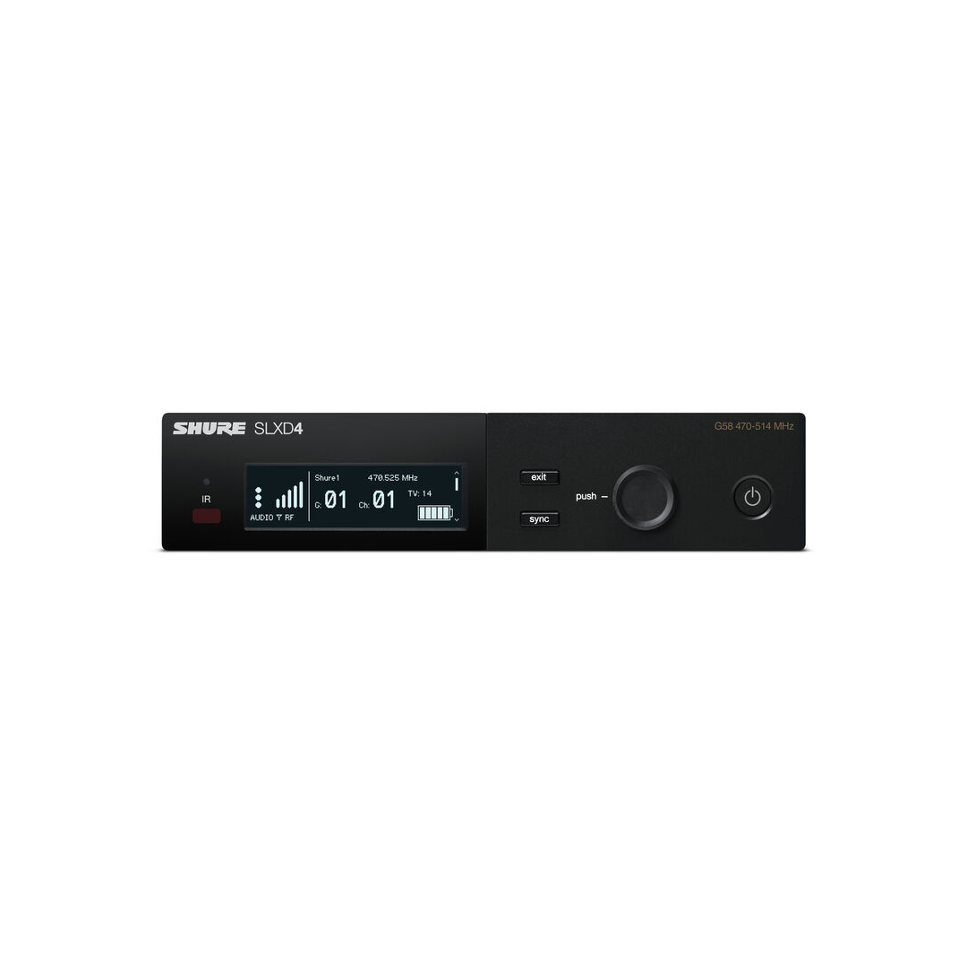 Shure SLXD24/SM58 Micrófono Inalámbrico de Mano - Imagen 4