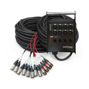 Roxtone STBN0804L10 Snake 8 Canales 4 Retornos de 10Mts