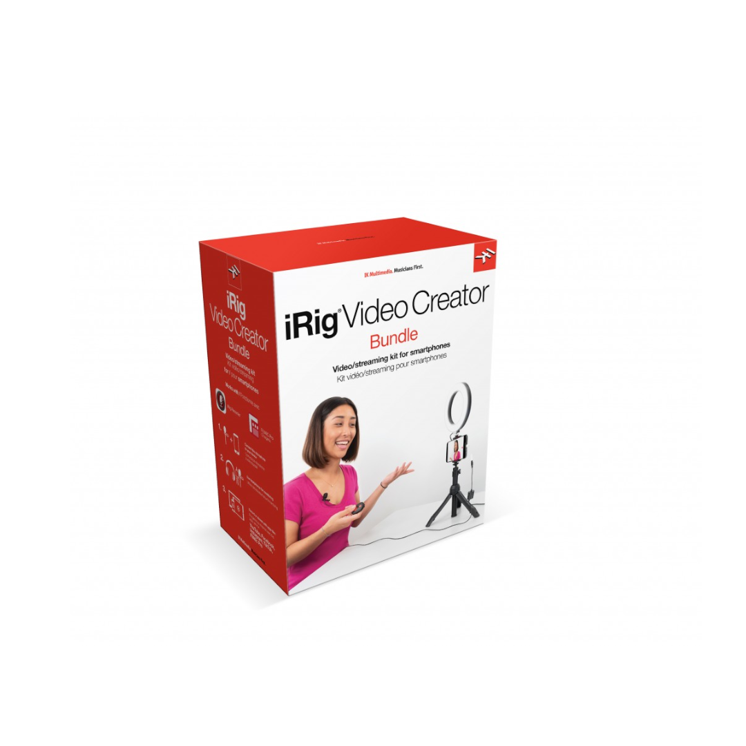 IK Multimedia IRIG-VIDEO CREATOR BUNDLE Kit para Video y Transmisión - Imagen 6