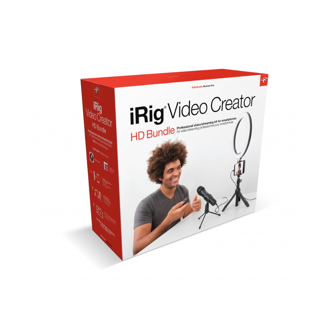 IK Multimedia IRIG-VIDEO CREATOR HD BUNDLE Kit Profesional para Video y Transmisión - Imagen 6