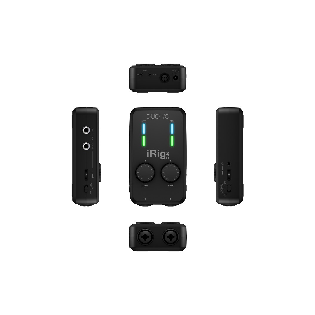 IK Multimedia IRIG-PRO DUO I/O Interfaz de Audio y Midi Portatil - Imagen 7