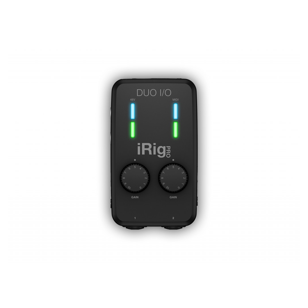 IK Multimedia IRIG-PRO DUO I/O Interfaz de Audio y Midi Portatil