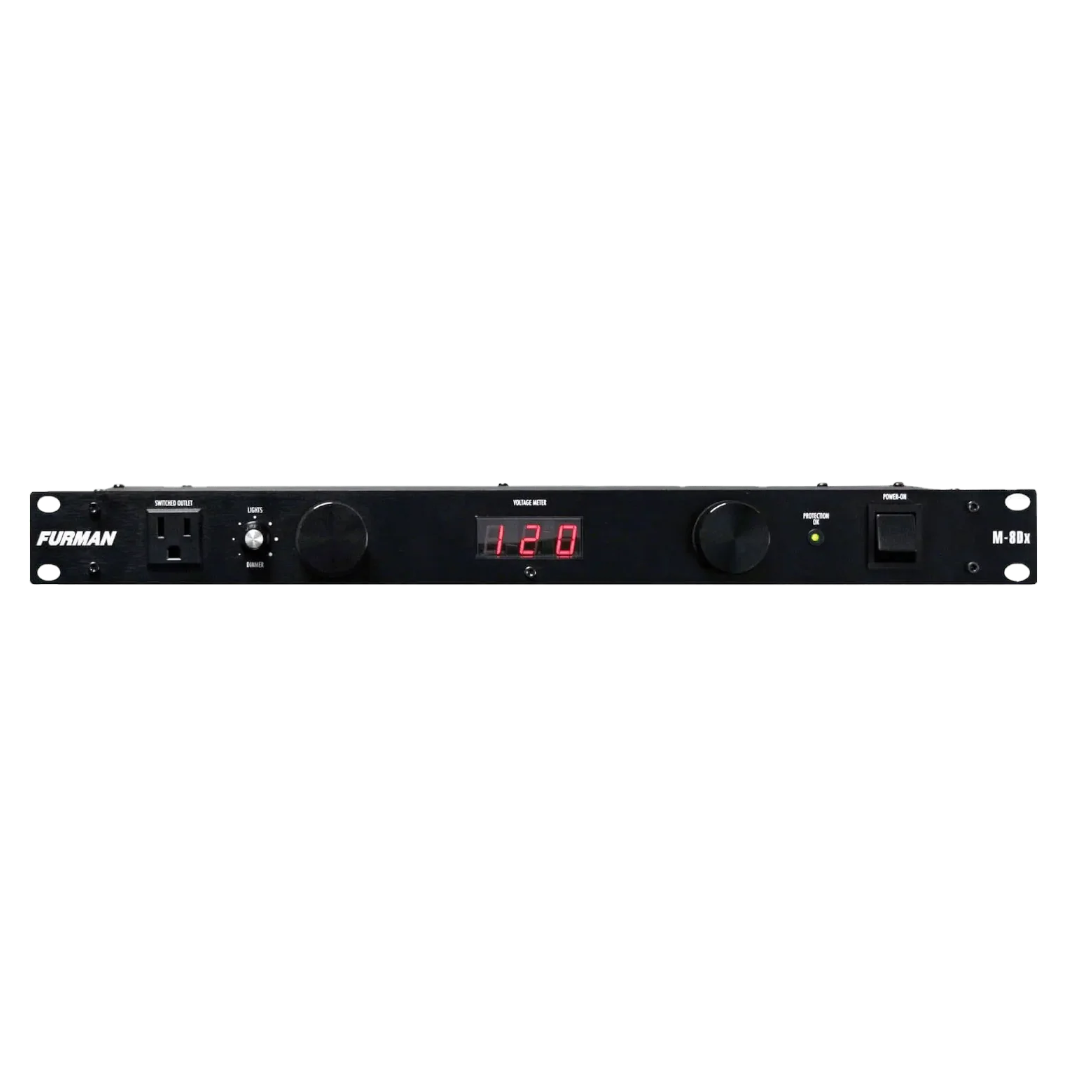 Furman M-8DX Regleta Profesional con Iluminación y Voltímetro