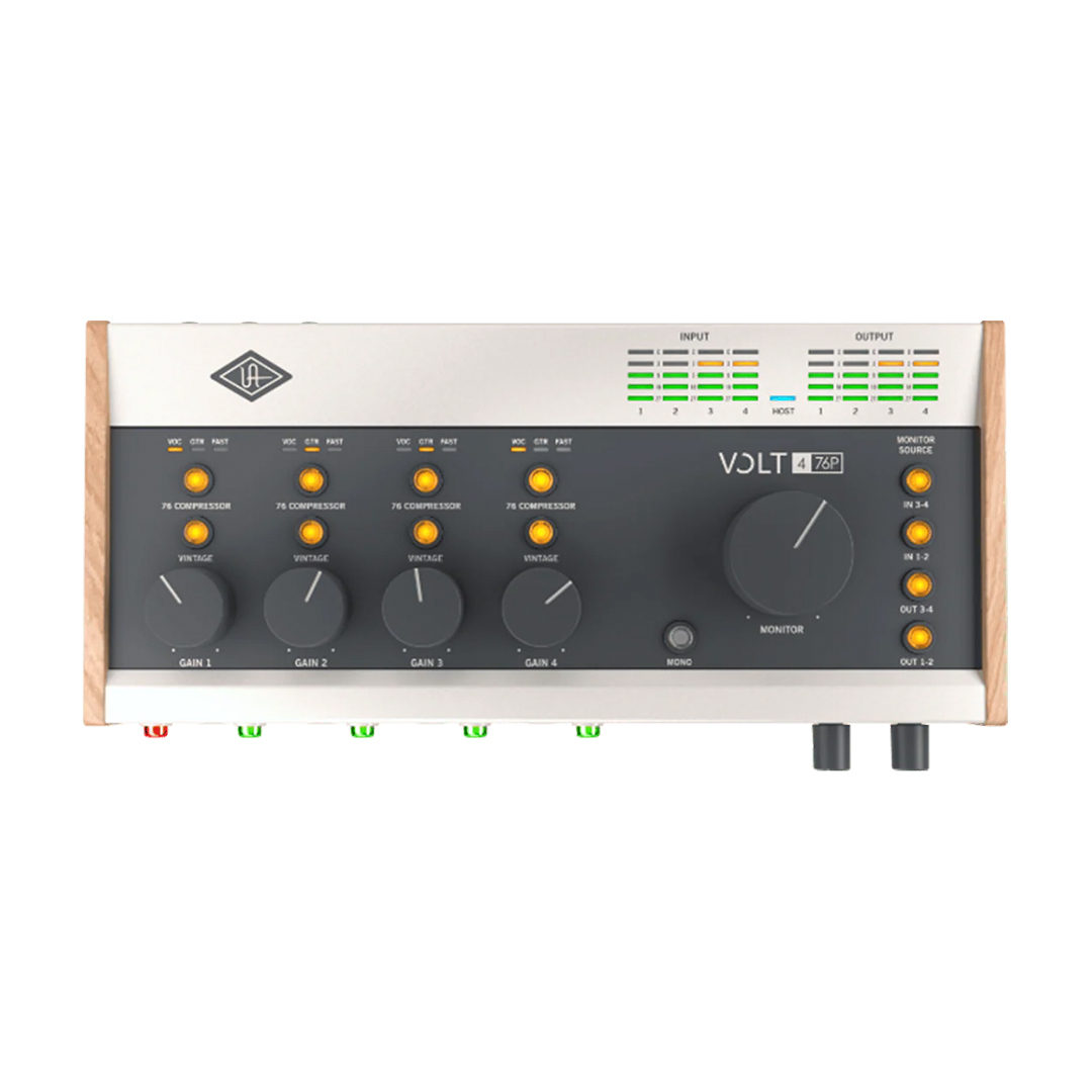 Universal Audio VOLT476P Interfaz de Audio USB de 4 Canales con Preamplificador